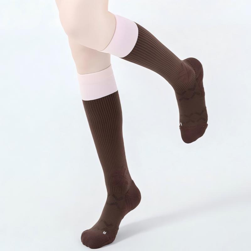 Lissomer ComfyPress Socks-Cocoa Rose