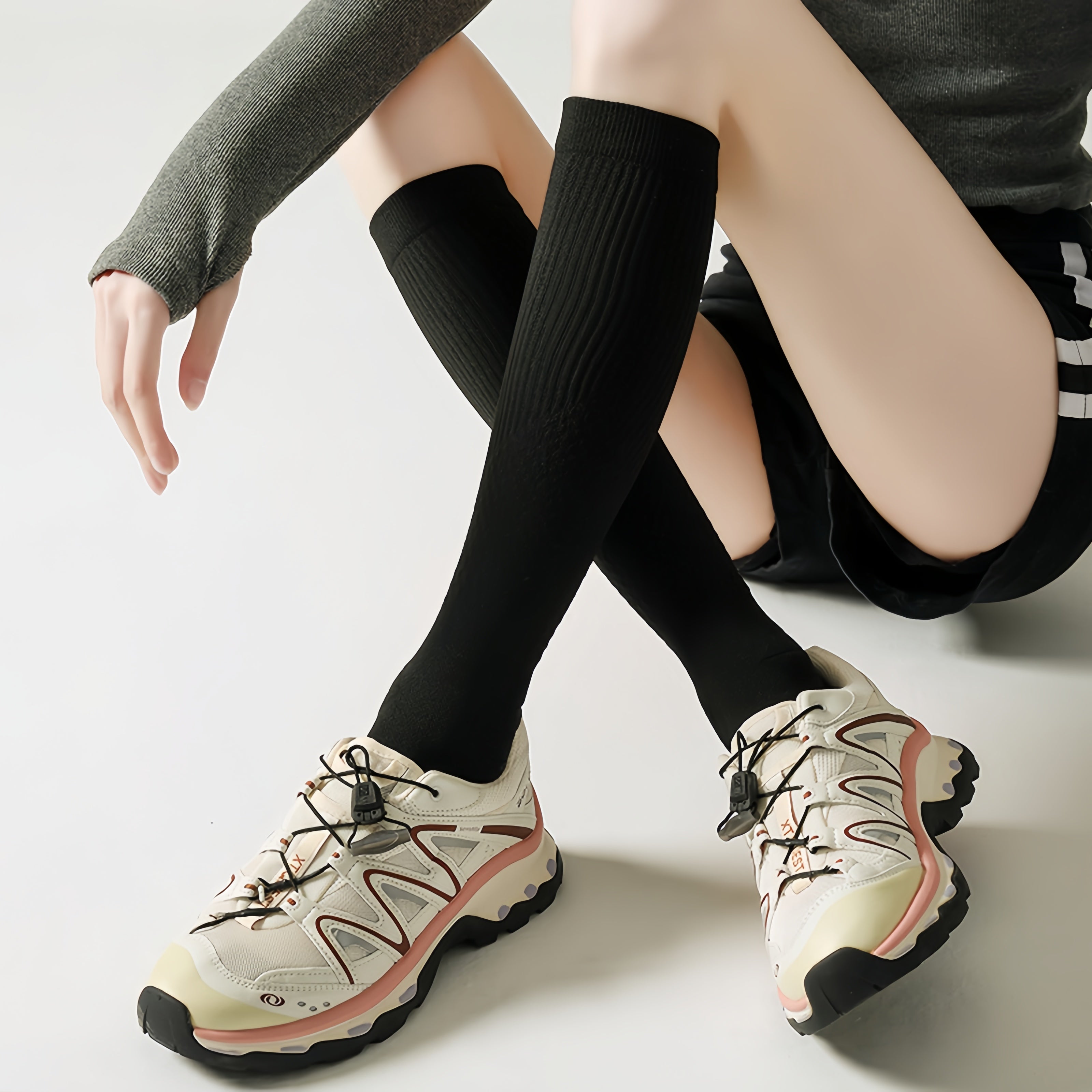 Lissomer ComfyPress Socks-Black