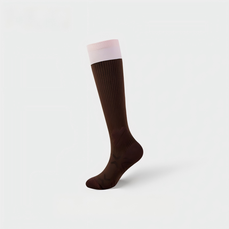 Lissomer ComfyPress Socks-Cocoa Rose